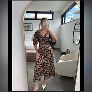 Acler Tippet Dress in Midnight Wallpaper